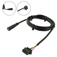 Universal Electric Bike Adapter Cable Waterproof SM Connector 1.1m Length For Controller Box Instrument Bike Accessories