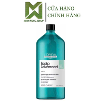 Dầu gội dưỡng tóc giảm dầu bết L'Oréal - Loreal Scalp Advanced Anti - Gras Oiliness 1500ML