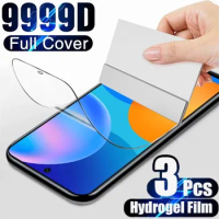 3PCS Full Cover Hydrogel Film For Huawei P30 40 50 20 Pro P40 P30 P20 Lite Z Screen Protector For Huawei Mate 40 30 20 Pro Film
