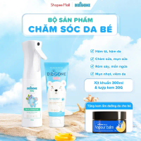 [Hàng chuẩn hot] [COMBO] Xịt kháng khuẩn DIZIGONE Baby 300ml & Kem DIZIGONE Baby 30g: Đẩy lùi hăm tã