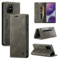 One Plus 8T Case Flip Leather Phone Cover For OnePlus 8T Case Luxury Magnetic Flip Wallet Coque One Plus 8T Cover
