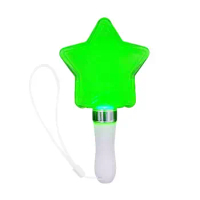 LED Glow Stick Concert Light Stick Colorful Flashing Light Up Sticks Star Glow Stick Light Up Star W