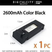แบตเตอรี่ลิเธียม E88/P12/K10/E99 Pro 2600mAh ชาร์จใหม่ได้ แบตเตอรี่ 1pc/2pc/5pc เหมาะสำหรับ E88/E99 