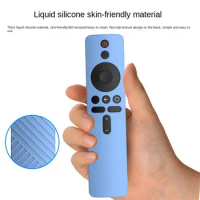 Fashion Silicone Remote Control Protective Case for Mi Box S/4X Soft Plain Shockproof Remote TV Stick Cover Home Accessor