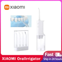 Original Xiaomi Mijia Oral Irrigator Dental Irrigator MEO701 Ultrasonic Teeth Whitening Oral Flusher Water Oick Tooth Cleaner