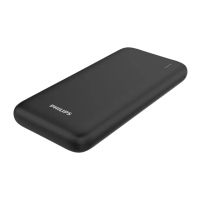 【Philips 飛利浦】PD/QC 10000mAh LED顯示 Type-C行動電源(DLP1813_37Wh_具Wh標示)