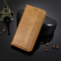 For TCL 50 XL 5G Case Wallet Flip Style Vintage Leather Phone Cover For TCL 50 XL TCL 50XL 5G with Photo frame