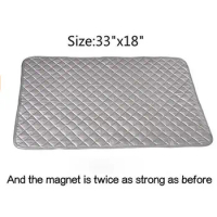 Ironing Blanket Magnetic Pad Laundry Mat Cotton Ironing Pad Washer Dryer Cover Board Mesh Press Clothes Protect Protector
