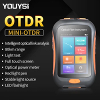 YOUYSI touch screen OTDR optical fiber tester optical fiber breakpoint fault finder optical cable tester otdr