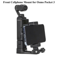 For OSMO Pocket 3 Camera Front Cellphone Smartphone Mobile Phones Frame Holder Mount Adapter Accessories For DJI OSMO Pocket 3