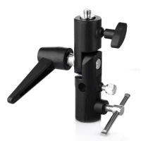 Umbrella Swivel Holder Bracket 1/4 inch 3/8 inch For Studio Photo Speedlight Light Stand Photo Studi