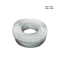 4MM MicroTubing paip kecil 4/6mm Hose Pipe 6mm(Outer) 4mm(Inner) Tube for Aquarium / Dripping Irrig