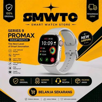 SMWTC NEW 2026 SmartWatch 9 pro max 2.3" HD AMOLED Wanita Pria tahan air Jam PintarBisa Telponan Dan
