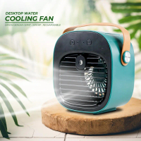 Pendingin JENNIOEM Kipas Cooler Pendingin Ruangan Mini AC Arctic - F12 - Green Viral