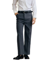 กางเกงขายาวผู้ชายทรงกระบอก รุ่น Nippon Boy สีเทา