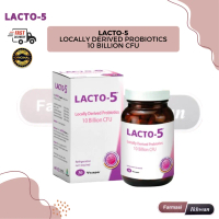 Lacto-5 Lacally Derived Probiotics 10 Billion CFU 30 Vcaps