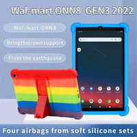 For Tablet Walmart Onn 8, Sarung Tablet Gen 3 Model:100071483, PENUTUP UNTUK Walmart Onn 8 Inci 2022, Cangkang Pelindung Silikon