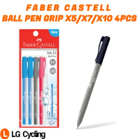 Value Pack Faber Castell Ball Pen NX23 0.5mm 0.7mm 1.0mm Ball Point Stationery Black Pen Office Alat