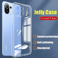 Sarung Jeli Jelas Kristal, Untuk Xiaomi 11 Lite 5G NE, 2109119DG, 2107119DC, 2109119DI, Perlindungan