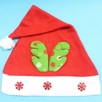 聖誕帽 + 綠鹿角貼花(大人用)/一個入(促50)~5841