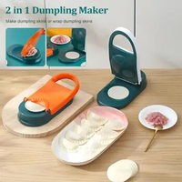 In1 Dumpling Maker Mold Machine Kitchen Dumpling Making Tool Dough Skin Artifact Pressing Molder Wrapper Presser Gadgets Bake