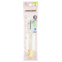 【震撼精品百貨】神奇寶貝_Pokemon~日本精靈寶可夢 Frixion Ball 3 Slim 0.38mm 3色擦擦筆-斜線*91421
