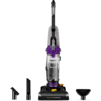 PowerSpeed Bagless Upright Vacuum Cleaner, Lightweight, Washable Filter, 5 height Adjustments, 2.6L large capacity Purple, Lite