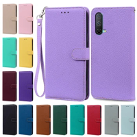 For Oneplus Nord CE 5G Case Wallet Leather Flip Cover For OnePlus Nord CE 5G Fashion Protective Book Back Cover Bumper Protector
