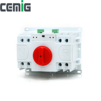Cemig ATS 2P Dual Power Automatic Transfer Switch SMGQ1-63M/2P Circuit Breaker MCB AC230V 40A 63A