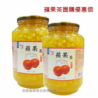 韓味不二 蜂蜜 蘋果茶 糖果醬- 韓國 原裝進口 1.9kg*6罐/箱 --【良鎂咖啡精品館】