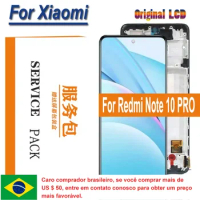 6.67'' Replacement For Xiaomi Redmi note 10 Pro Display Touch Screen Digitizer Assembly For Xiaomi Redmi Note 10 pro max LCD