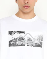 KENT&CREW Kaos Lengan Pendek Graphic Print Pria (PILIHAN WARNA) Putih M