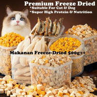 Freeze Dried Premium Dog Treats / Cat Treats Dog Food Cat Food High Protein High Nutrition Makanan K