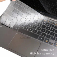 Laptop TPU Keyboard Cover Skin Protector film for LG Gram 14Z970 14Z980 13Z970 13Z980 FHD Ultra thin Waterproof Keyboard