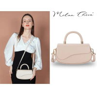 Milan Chiva รุ่น Saddle Bags กระเป๋าถือ สำหรับผู้หญิง กระเป๋าถือคล้องมือ หนัง PU (MC-398) คําแนะนําผ