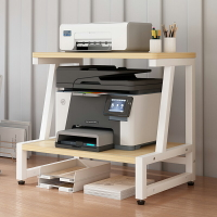 印表機架 複印機架 打印架 桌面上雙層打印機置物架落地多層小型打印機辦公文件收納整理架子『cyd23157』