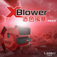 【美國 Lasko】2021全新上市 赤色風暴 美國專利渦輪 51葉片 強力循環風扇 (X12900TW)