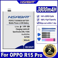 HSABAT BLP659 BLP663 3800mAh Battery for OPPO R15 / R15 Pro Batteries