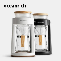 Oceanrich Upgrade Auto Pour Over Coffee Filter Coffee Pot Hand Portable Machine Pot 2cups Coffees Maker Drip Coffees Maker