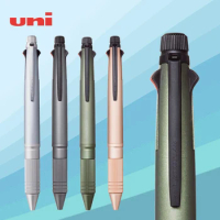 Uni Metal Multi-Function 5 in 1 Ballpoint Pen/Mechanical Pencil frosted paint jetstream low center of gravity Gel Pen Office