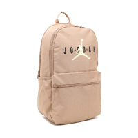 【NIKE 耐吉】後背包 Jordan Backpack 棕 黑 13吋 多夾層 喬丹 筆電包 雙肩包 背包(JD2413006AD-004)