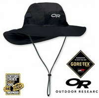 【【蘋果戶外】】Outdoor Research OR243505 001 GTX 大盤帽 黑 black Gore-tex 圓盤帽子 SEATTLE 牛仔帽.100%防水透氣.排汗 保暖防風 OR82130