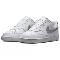 NIKE 耐吉 休閒鞋 女鞋 運動鞋 W COURT VISION LO NN 白銀 DH3158-108