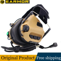 EARMOR M32 MOD4 tactical electronic hearing protection earphones military communication earphones electronic shooting earmuffs