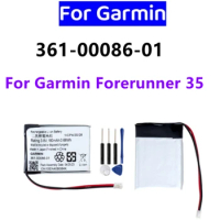 Original Replacement Watch Battery 361-00086-01 (180mAh)For Garmin Forerunner 35 235 735xt Watch Battery+Tools