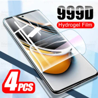 For Realme 11 Pro+ Hydorgel Film 4Pcs Screen Protector Not Glass Realmy 11Pro Realme11Pro Realme11 Pro Plus 5G Protective Films