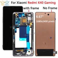 AMOLED for Xiaomi Redmi K40 Gaming LCD Display with touch panel screen digitizer Assembly for redmi k40 Game Edition Display