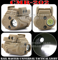 CMR-202 Light戰術頭盔燈美式信號燈LED強光照明戰術電筒手電沙色