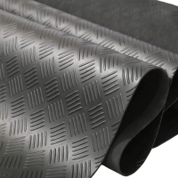KARPET KARET MOTIF BORDES METERAN 100cm x 120cm / KARPET KARET ANTI SLIP