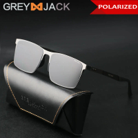 Grey Jack Kacamata Hitam Sunglasses Bentuk Kotak Alumunium Magnesium Style Pria Keren dan Modis Fash